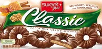 Mängden socker i Classic biscuits with honey and cinnamon