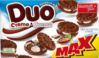 Mängden socker i Sandwich biscuits duo cream
