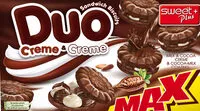 Mängden socker i Sandwich biscuits duo creme