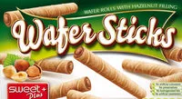 Mängden socker i Wafer rolls