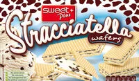 Mängden socker i Wafer with milk creme and dark chocolate chips