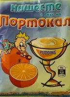 Mängden socker i Нишесте с вкус на портокал