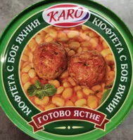 Mängden socker i Кюфтета с боб яхния