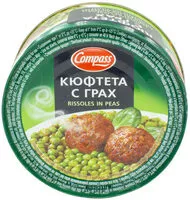 Mängden socker i Кюфтета с грах