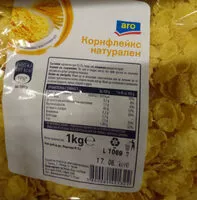 Mängden socker i Корнфлейкс натурален