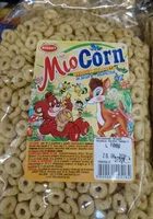 Mängden socker i Mio Corn медечни кръгчета