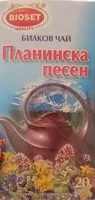 Mängden socker i Билков чай Планинска песен