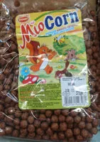 Mängden socker i Mio corn какови топченца с вкус на шоколад