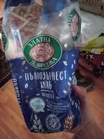 Mängden socker i Пълнозърнест хляб Златна Добруджа