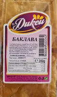 Mängden socker i Баклава