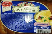 Mängden socker i La freccia Плитка ванилов крем