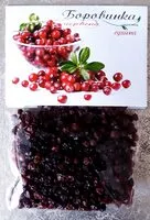 Mängden socker i Сушена червена боровинка