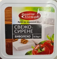 Mängden socker i Биволско свежо сирене