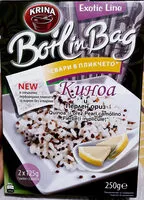 Mängden socker i Киноа и перлен ориз