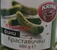 Mängden socker i Екстра фини краставички