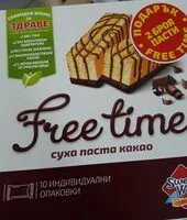 Mängden socker i СУХА ПАСТА ФРИ ТАЙМ КАКАО