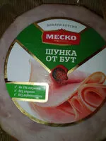 Mängden socker i Меско шунка от бут 220г