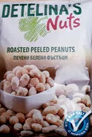 Mängden socker i Печени белени фъстъци