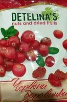 Mängden socker i Червени боровинки