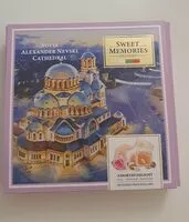 Mängden socker i Loukoums rose amande et noisette