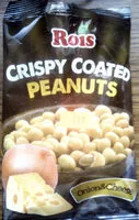 Mängden socker i Crispy Coated Peanuts - Onion&Cheese
