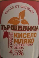 Mängden socker i Кисело мляко 4.5%