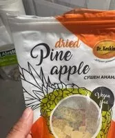 Mängden socker i Dried pineapple