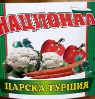 Mängden socker i Царска туршия