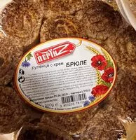 Mängden socker i Руленца с крем брюле