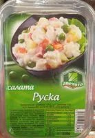 Mängden socker i Руска салата