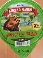 Mängden socker i Краве кисело мляко 2%