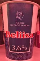 Mängden socker i Кисело мляко 3.6%