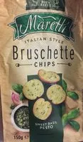 Mängden socker i Bruschette chips