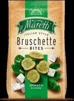 Mängden socker i Bruschette Chips Spinach & cheese