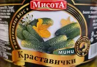 Mängden socker i Мини краставички