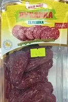 Mängden socker i ТЕЛЕШКА ЛУКАНКА СЛАЙС ТАРЕЛКА