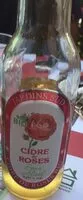 Mängden socker i CIDRE de ROSES BIO