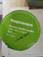 Mängden socker i Био кисело краве мляко 3.6%