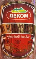 Mängden socker i Луканков колбас Амбарица
