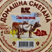 Mängden socker i Домашна заквасена сметана