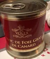 Mängden socker i Bloc de foie gras de canard