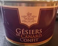 Mängden socker i Gésier de canard