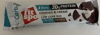 Mängden socker i Cookies & cream protein bar