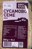 Mängden socker i Сусамово семе