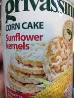Mängden socker i Grivassini Corn cake with Sunflower kernels