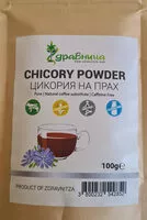 Mängden socker i Цикория на прах