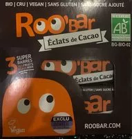 Mängden socker i Roo'Bar - Éclats de Cacao