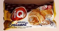 Mängden socker i КРОАСАН IQ С ПЪЛНЕЖ КРЕМ КАФЕ