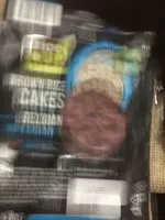 Mängden socker i Rice Up Brown Rice Cake Black Imperial Rice Unsalted 120G Vegan