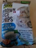 Mängden socker i Brown rice chips salt pepper